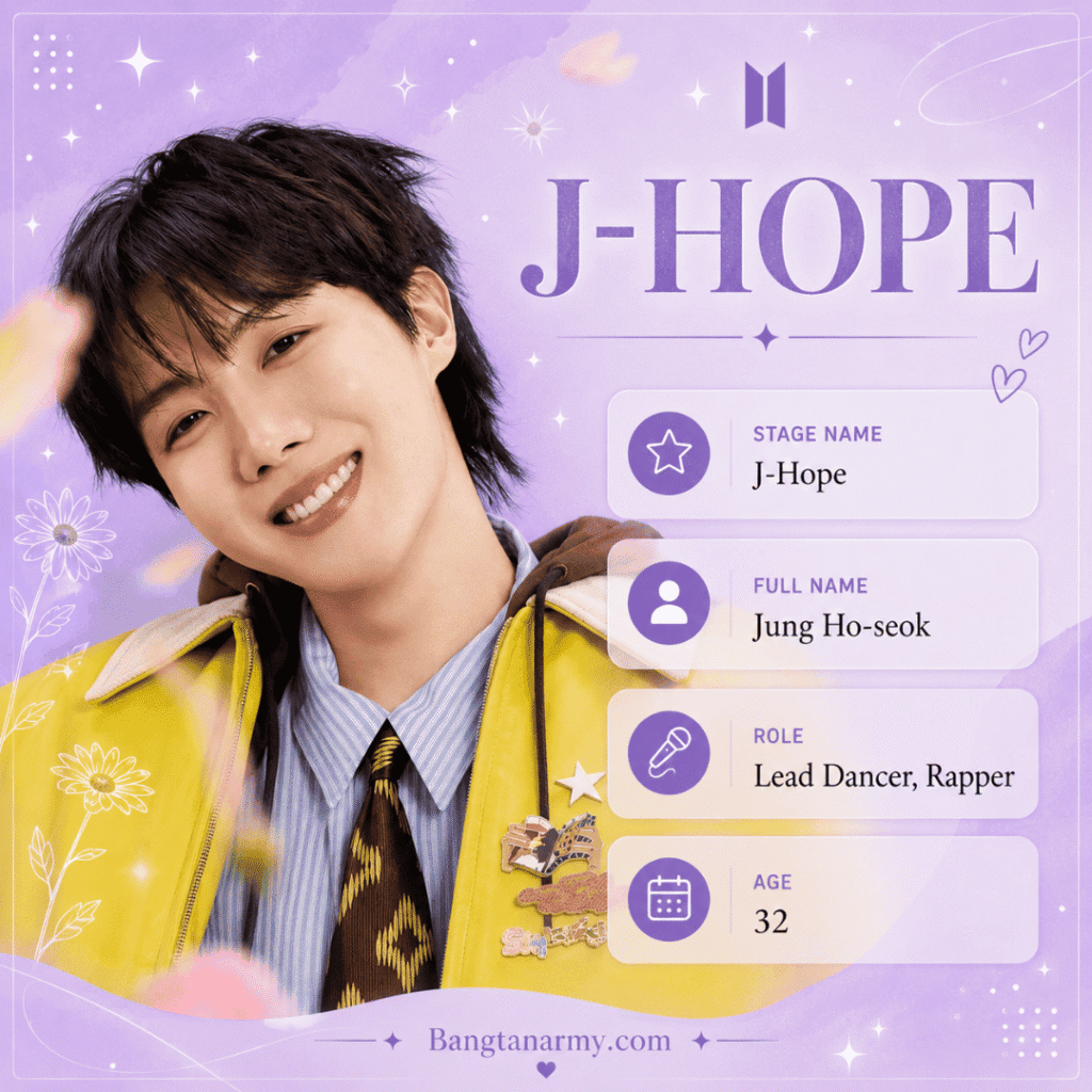 BTS Jhope real name & age