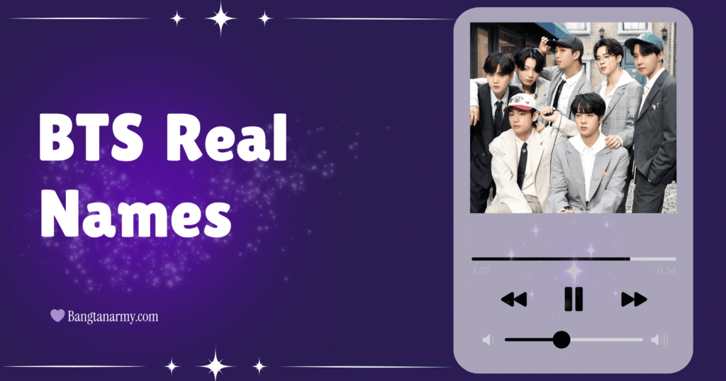 BTS Real Names