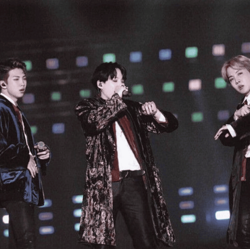 RM, Suga and J hope rap performance